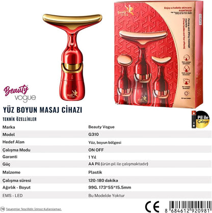 Yüz-Boyun Masaj Cihazı