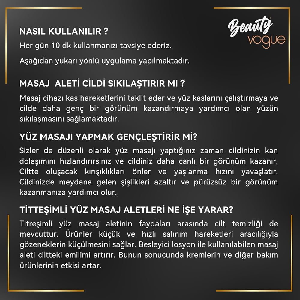 Yüz-Boyun Masaj Cihazı