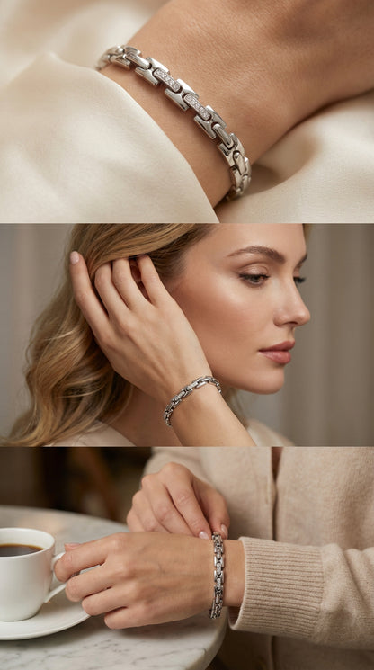 The Modern Link Dikdörtgen Bar Bileklik