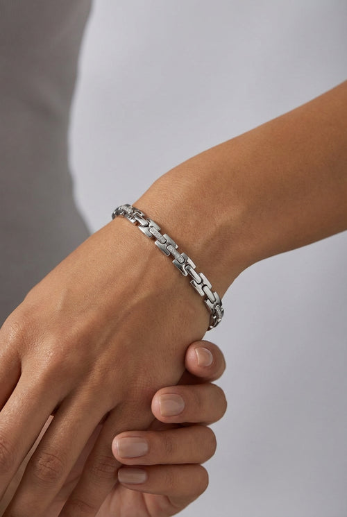 The Modern Link Dikdörtgen Bar Bileklik