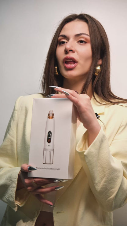 SU BAZLI VAKUMLU SİYAH NOKTA TEMİZLEME CİHAZI