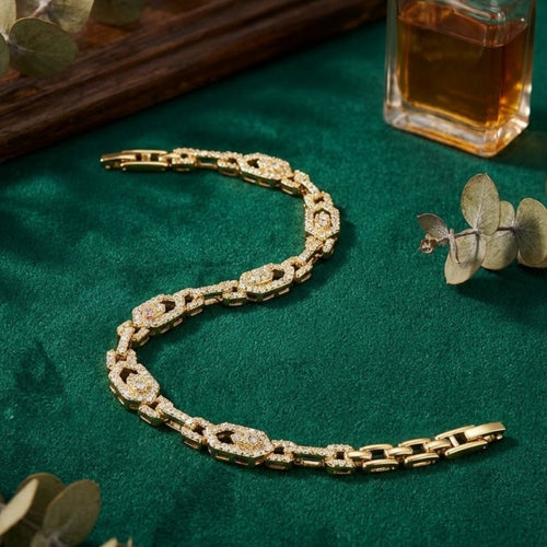 The Geo-Luxe Bracelet Geometrik Lüks Bileklik