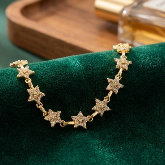 The Starlight Sıralı Yıldız Bileklik